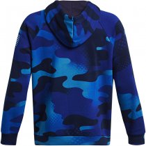 Under Armour Freedom Rival Fleece Amp Hoodie - Team Royal / Viral Blue - 3XL