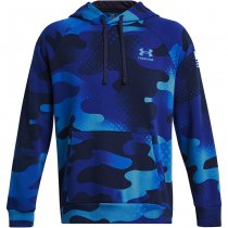 Under Armour Freedom Rival Fleece Amp Hoodie - Team Royal / Viral Blue - XL