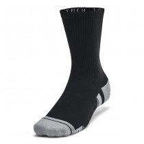 Under Armour Performance Tech 3-Pack Crew Socks - Black