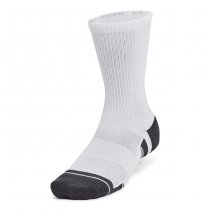 Under Armour Performance Tech 3-Pack Crew Socks - White