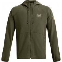 Under Armour Mens Freedom Windbreaker Jacket - Olive