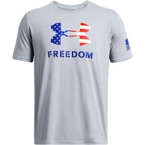 Under Armour Mens Freedom Logo T-Shirt - Royal Heather - 2XL