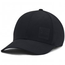 Under Armour Mens ArmourVent Stretch Fit Cap - Black - M/L