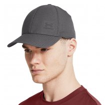 Under Armour Mens ArmourVent Stretch Fit Cap - Grey - M/L