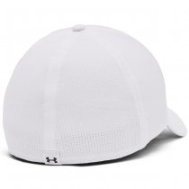 Under Armour Mens ArmourVent Stretch Fit Cap - White / Grey - XL/2XL