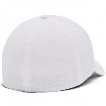 Under Armour Mens ArmourVent Stretch Fit Cap - White - L/XL