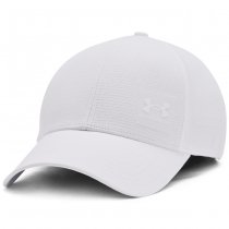 Under Armour Mens ArmourVent Stretch Fit Cap - White - M/L