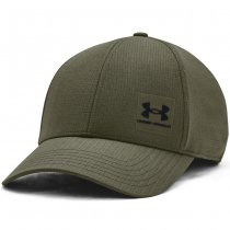 Under Armour Mens ArmourVent Stretch Fit Cap - Marine OD Green - XL/2XL