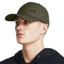 Under Armour Mens ArmourVent Stretch Fit Cap - Marine OD Green - XL/2XL
