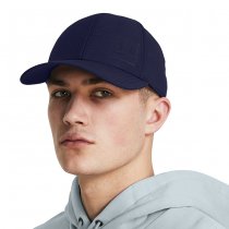 Under Armour Mens ArmourVent Stretch Fit Cap - Navy Blue - M/L
