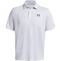 Under Armour Playoff 3.0 Freedom Print Polo - White