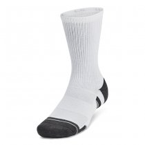 Under Armour Performance Tech 6-Pack Crew Socks - White