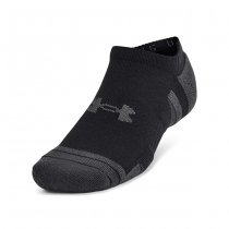 Under Armour Performance Tech 6-Pack No Show Socks - Black / Grey