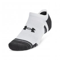 Under Armour Performance Tech 6-Pack No Show Socks - White