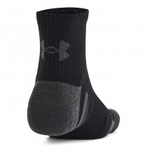 Under Armour Performance Tech 6-Pack Quarter Socks - Black / Jet Grey - L