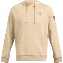 Under Armour Mens Freedom Flag Hoodie - Desert Sand / Olive - S