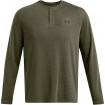 Under Armour Mens Expanse Henley - Marine OD Green / Baroque Green - S