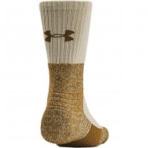 Under Armour All Weather Wool Boot Socks - Khaki Base / Coyote / Coyote - M