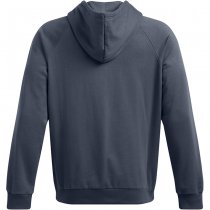 Under Armour Mens Rival Fleece Antler Hoodie - Downpour Grey / Gravel - XL
