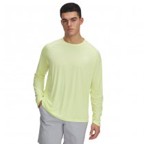 Under Armour Mens Fish Elite Long Sleeve - Sonic Yellow / White - S