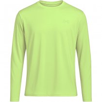 Under Armour Mens Fish Elite Long Sleeve - Sonic Yellow / White - XL