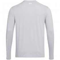 Under Armour Mens Fish Pro Chill Tackle Box Long Sleeve - Mod Grey / White - L