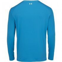 Under Armour Mens Fish Pro Chill Tackle Box Long Sleeve - Ether Blue / Sonic Yellow - 2XL