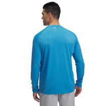 Under Armour Mens Fish Pro Chill Tackle Box Long Sleeve - Ether Blue / Sonic Yellow - 2XL