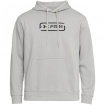 Under Armour Mens Fish Pro Terry Hoodie - Mod Grey / Black - L