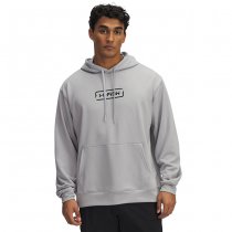 Under Armour Mens Fish Pro Terry Hoodie - Mod Grey / Black - XL
