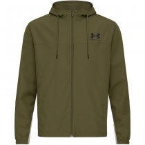 Under Armour Rival Woven Windbreaker - Olive