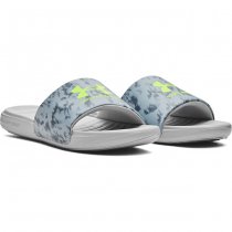 Under Armour Ansa Graphic Slides - Blue / White
