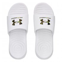 Under Armour Ansa Graphic Logo Slides - White - 14