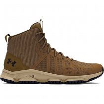 Under Armour Mens Micro G Strikefast Mid Tactical Shoes - Brown