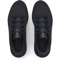 Under Armour Mens Charged Pursuit 3 Big Logo Running Shoes - Black - 10.5