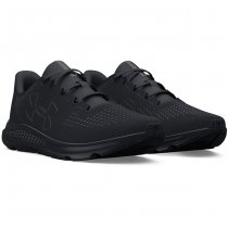 Under Armour Mens Charged Pursuit 3 Big Logo Running Shoes - Black - 9.5