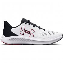 Under Armour Mens Charged Pursuit 3 Big Logo Running Shoes - White - 8