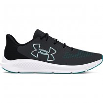 Under Armour Mens Charged Pursuit 3 Big Logo Running Shoes - Anthracite / Black / White - 8