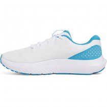 Under Armour Mens Surge 4 Running Shoes - White / Ether Blue - 7