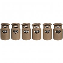 Tasmanian Tiger Bungee Cord Tab Set - Coyote