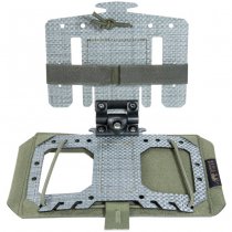 Tasmanian Tiger Foldable Phone Plate - Olive