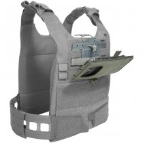 Tasmanian Tiger Foldable Phone Plate - Stone Grey Olive