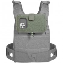 Tasmanian Tiger Foldable Phone Plate - Stone Grey Olive