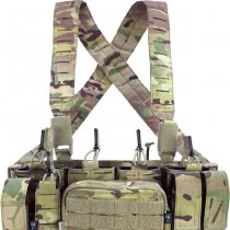 Pitchfork MCR Modular Chest Rig Complete Set - Multicam