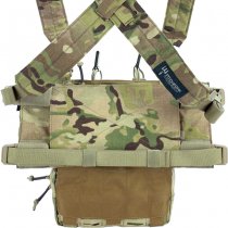 Pitchfork MCR Modular Chest Rig Complete Set - Multicam