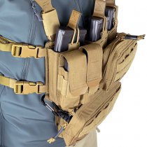 Pitchfork MicroMod Rifle Chest Rig Complete Set - Coyote