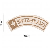 Clawgear Switzerland Tab Patch - Desert