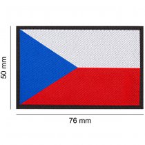 Clawgear Czech Republic Flag Patch - Color