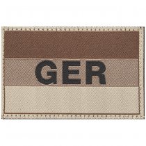 Clawgear Germany Flag Patch - Desert