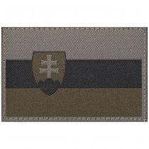 Clawgear Slovakia Flag Patch - RAL 7013